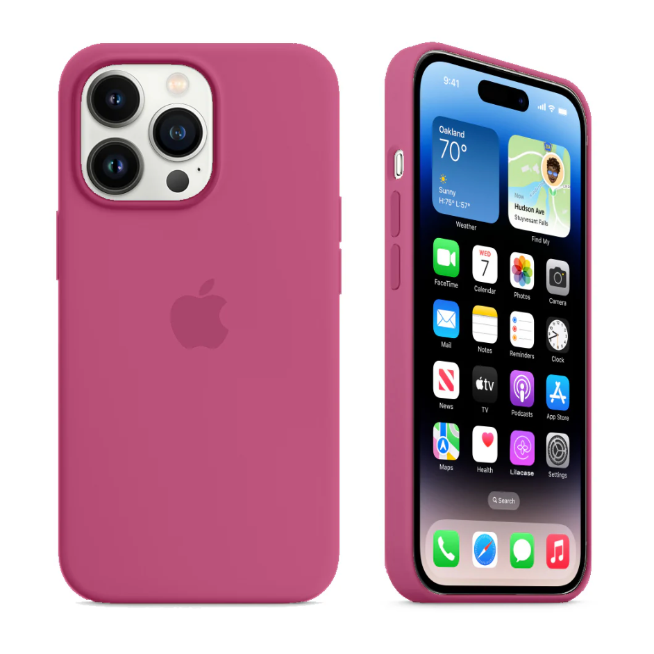 Silicone Case (CORAL PINK)